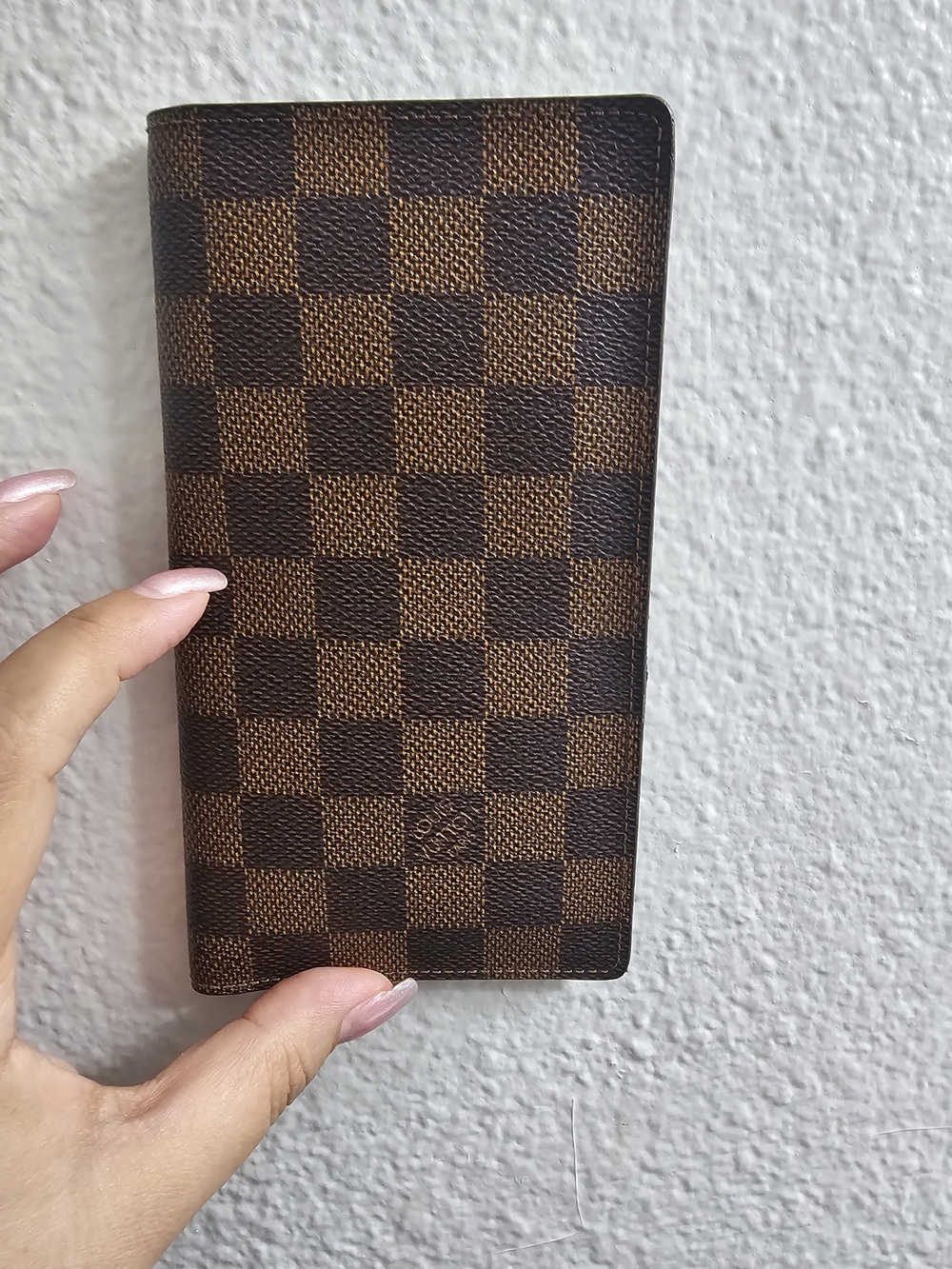 Louis Vuitton Brown Checkerboard Long Continental Wallet